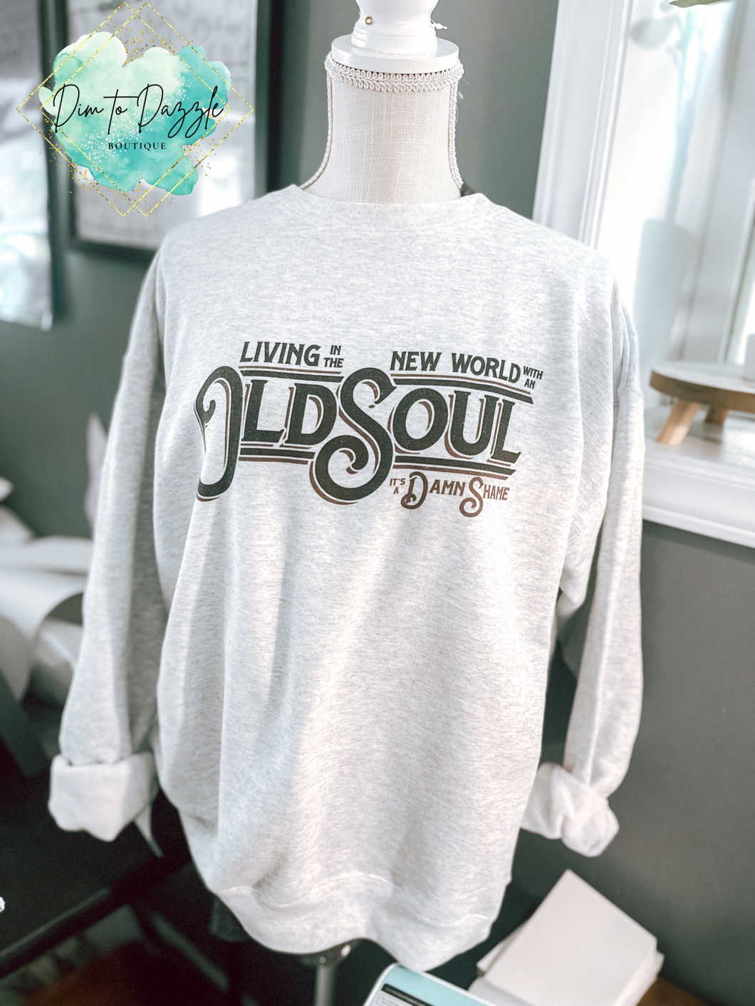 Old Soul Graphic Crewneck