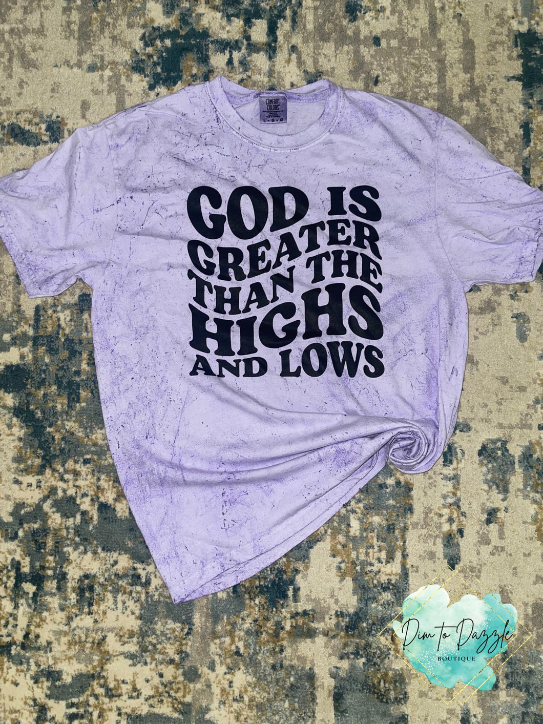 God Is Greater Than Highs and Lows Graphic Tee