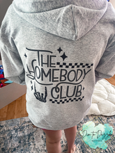 Load image into Gallery viewer, Homebody Club Zip Up Hoodie
