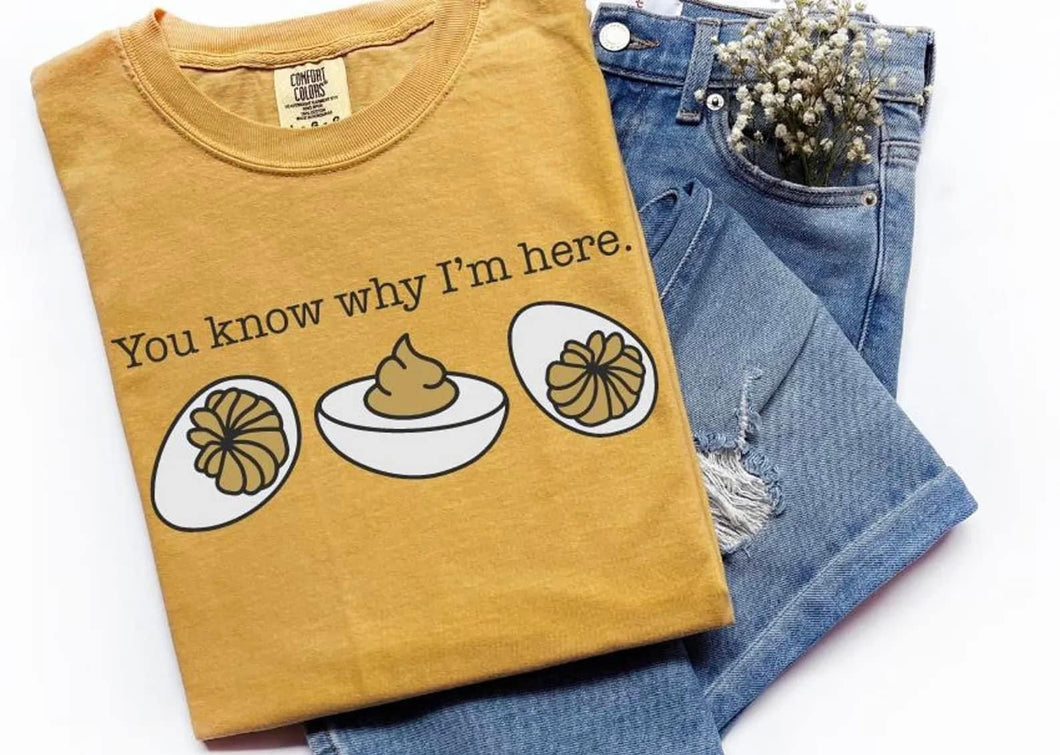 You Know Why I’m Here Graphic Tee