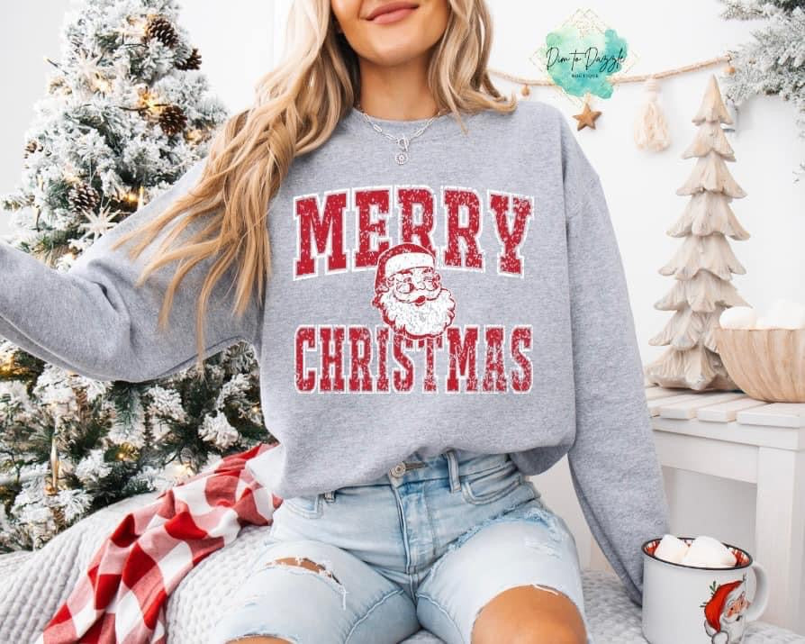 Merry Christmas Vintage Crewneck