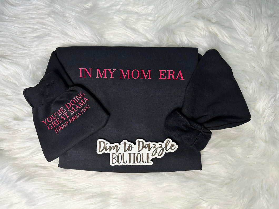 In My Mom Era Graphic Crewneck