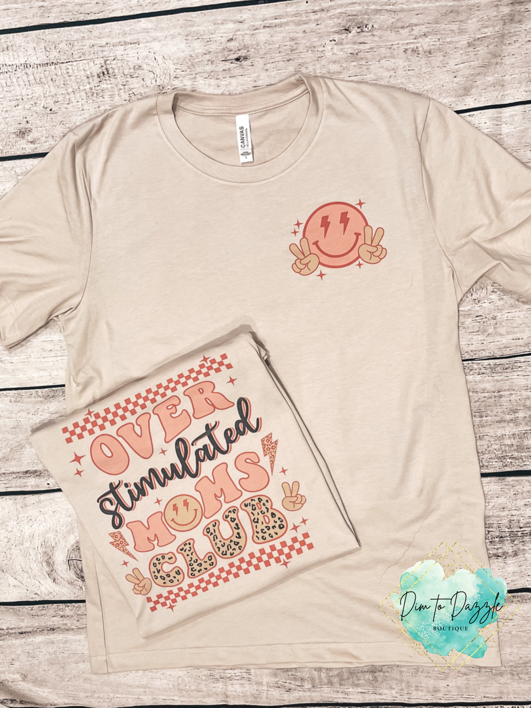 Overstimulated Mom's Club Graphic Tee