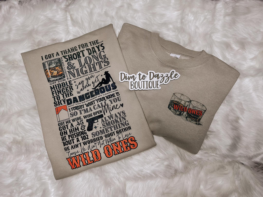 Wild Ones Graphic Crewneck
