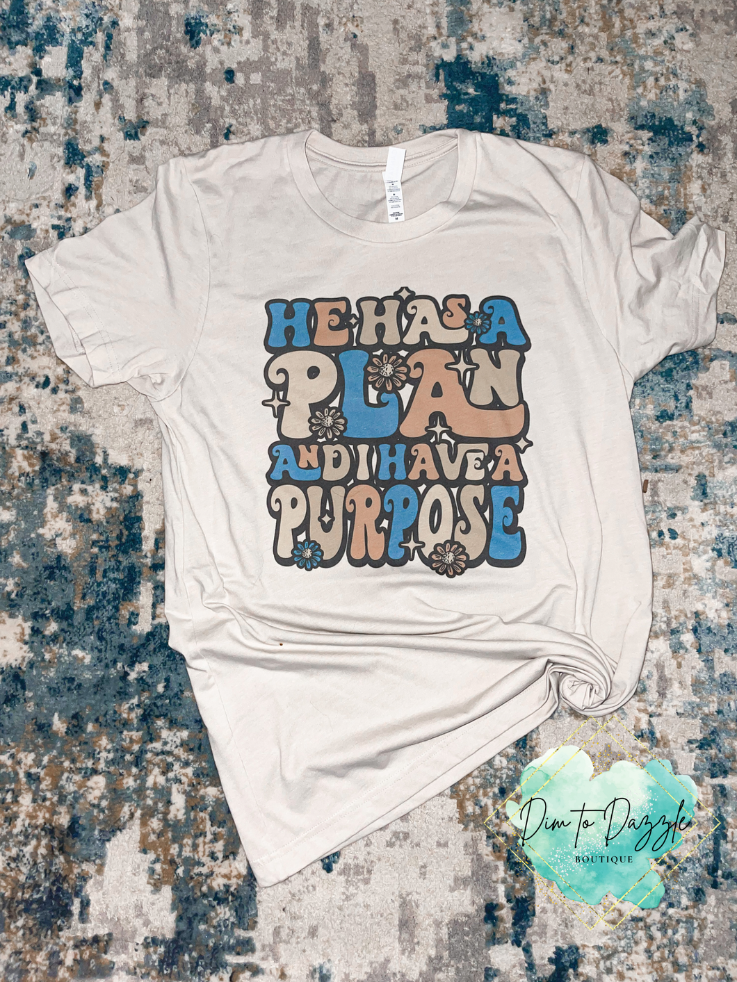 He Has A Plan Graphic Tee