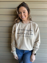 Load image into Gallery viewer, He Makes Everything Beautiful Crewneck
