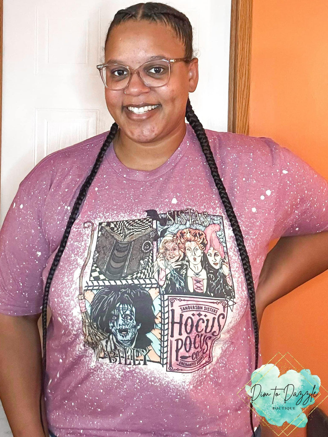 Hocus Pocus Bleached Graphic Tee