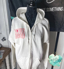 Load image into Gallery viewer, Motherhood Graphic Zip Up Hoodie
