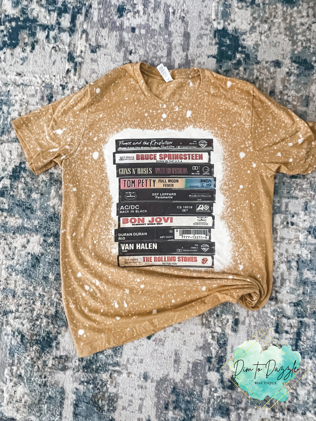 Music Stack Graphic Tee