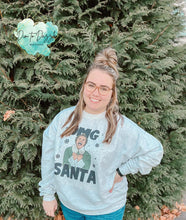 Load image into Gallery viewer, OMG Santa Graphic Crewneck
