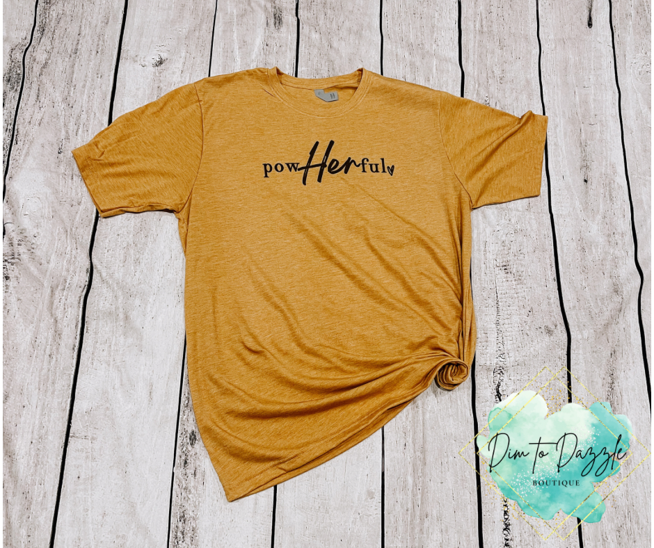 PowHERful Graphic Tee